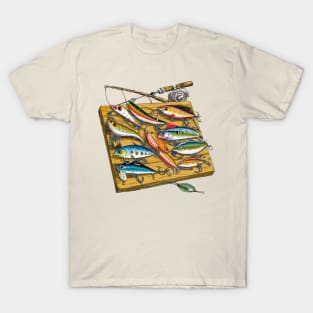 Colorful Fishing Lures T-Shirt